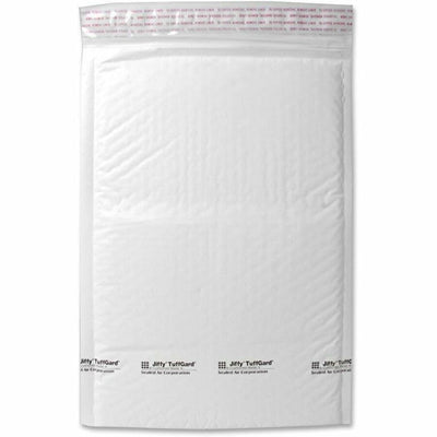 Sealed Air Tuffgard Premium Cushioned Mailers, White, 25 / Carton, SEL37714