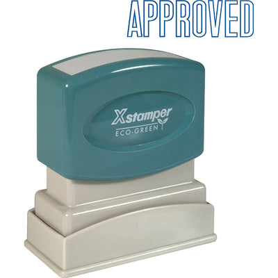 Shachihata Xstamper APPROVED Title Stamp, XST1008