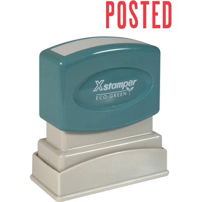 Shachihata Xstamper POSTED Title Stamp, XST1047
