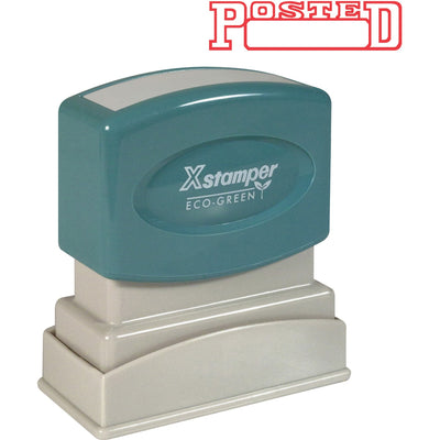 Shachihata Xstamper POSTED Open Space Title Stamp, XST1211