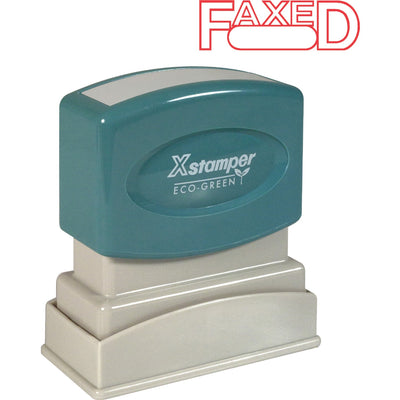 Shachihata Xstamper FAXED Title Stamps, XST1350