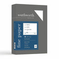 Neenah Paper Southworth 100% Cotton Business Paper, White, 8 1/2" x 11", 1 Box, SOU13C