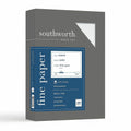 Neenah Paper Southworth 25% Cotton Business Paper, White, 8 1/2" x 11", 1 Box, SOU554C