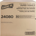 Genuine Joe Kitchen Roll Flexible Size Towels, White, 30 / Carton, GJO24080