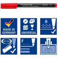 Staedtler . Lumocolor Permanent Pen 318, 4 / Set, STD318WP4