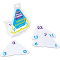 TREND Three-Corner Add/Subtract Flash Card Set, 1 Set, TEPT1670