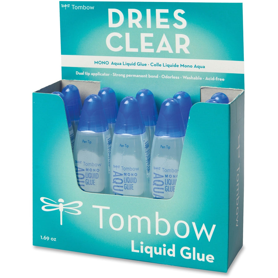 Tombow Mono Aqua Liquid Glue, Permanent, TOM52180