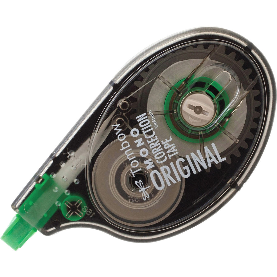 Tombow Original Mono Correction Tape, White, Plastic, 0.16", 32.81 ft, Non-refillable, TOM68620
