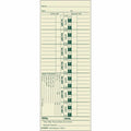 TOPS Manila Stock Weekly Time Cards, 3.50" Width x 9" Length, 500 / Box, TOP1252