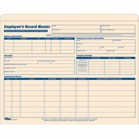 TOPS Letter Record Jacket, Manila, 8 1/2" Width x 11" Length, 20 / Pack, TOP3280