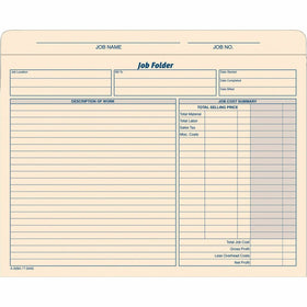 TOPS Letter File Jacket, 8 1/2" Width x 11" Length, 20 / Pack, TOP3440