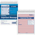 TOPS 1CPP Duplicate Important Message Book, Pink, TOP4010