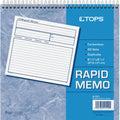 TOPS Rapid Memo Book, 8.50" Width x 7.75" Length, TOP4151