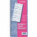 TOPS Carbonless 2-part Money Receipt Book, White, 5.50" Width x 11" Length, TOP4161