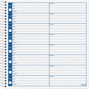 TOPS Spiral Bound Voice Message Log Book, 1 Each