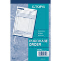 TOPS Carbonless 2-Part Purchase Order Books, 5.56" Width x 7.93" Length, TOP46140