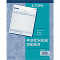 TOPS Carbonless 2-Part Purchase Order Books, 8.38" Width x 10.19" Length, TOP46146