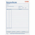 TOPS Carbonless Receiving Record Forms, 5.56" Width x 8.44" Length, TOP46260