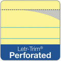 TOPS Letr-Trim Perforated Law-ruled Writing Pad, 8 1/2" x 11 3/4", 6 / Pack, TOP63396