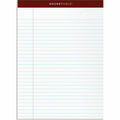TOPS Docket Gold Legal Ruled White Legal Pads, 8 1/2" x 11 3/4", 12 / Pack, TOP63960