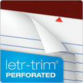 TOPS Docket Gold Legal Ruled White Legal Pads - Legal, 8 1/2" x 14", 12 / Pack, TOP63990