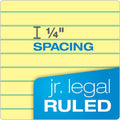 TOPS The Legal Pad Writing Pad, 5" x 8", 1 Dozen, TOP7501
