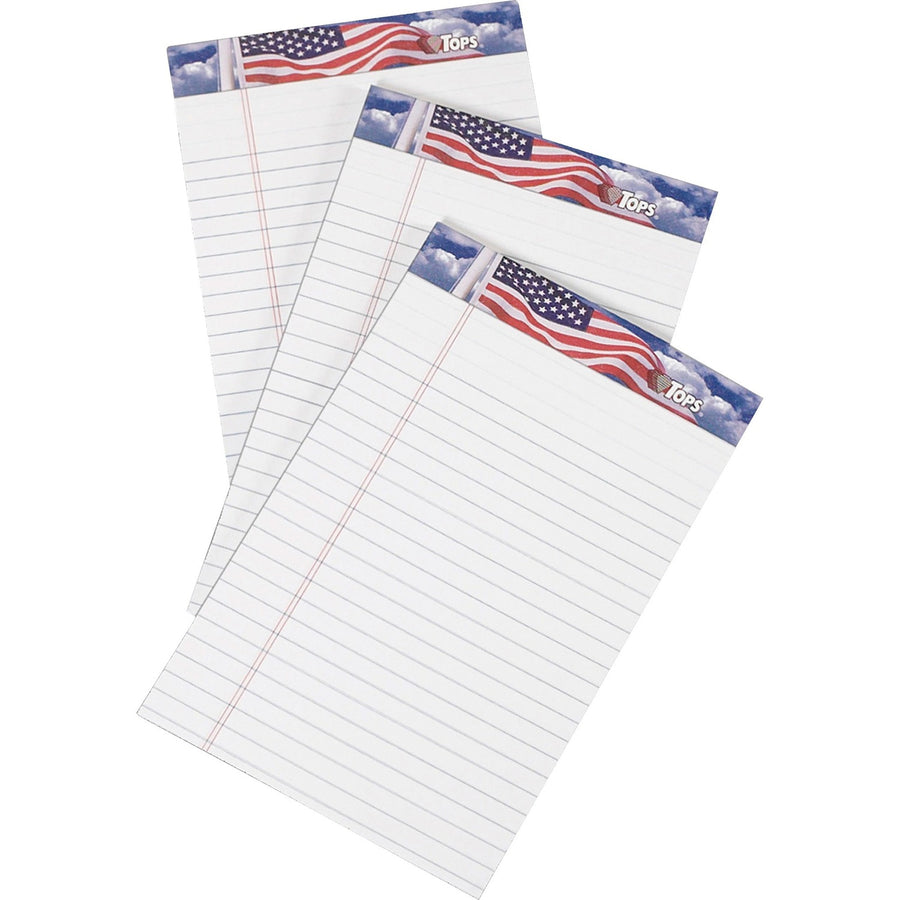 TOPS American Pride Binding Legal Writing Tablet - Jr.Legal, 5" x 8", 1 Pack — view 1