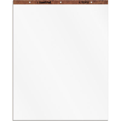 TOPS Plain Paper Easel Pads, 27" x 34", 2 / Carton, TOP7903