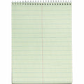 TOPS Green Tint Steno Books, 6" x 9", 12 / Pack, TOP8001