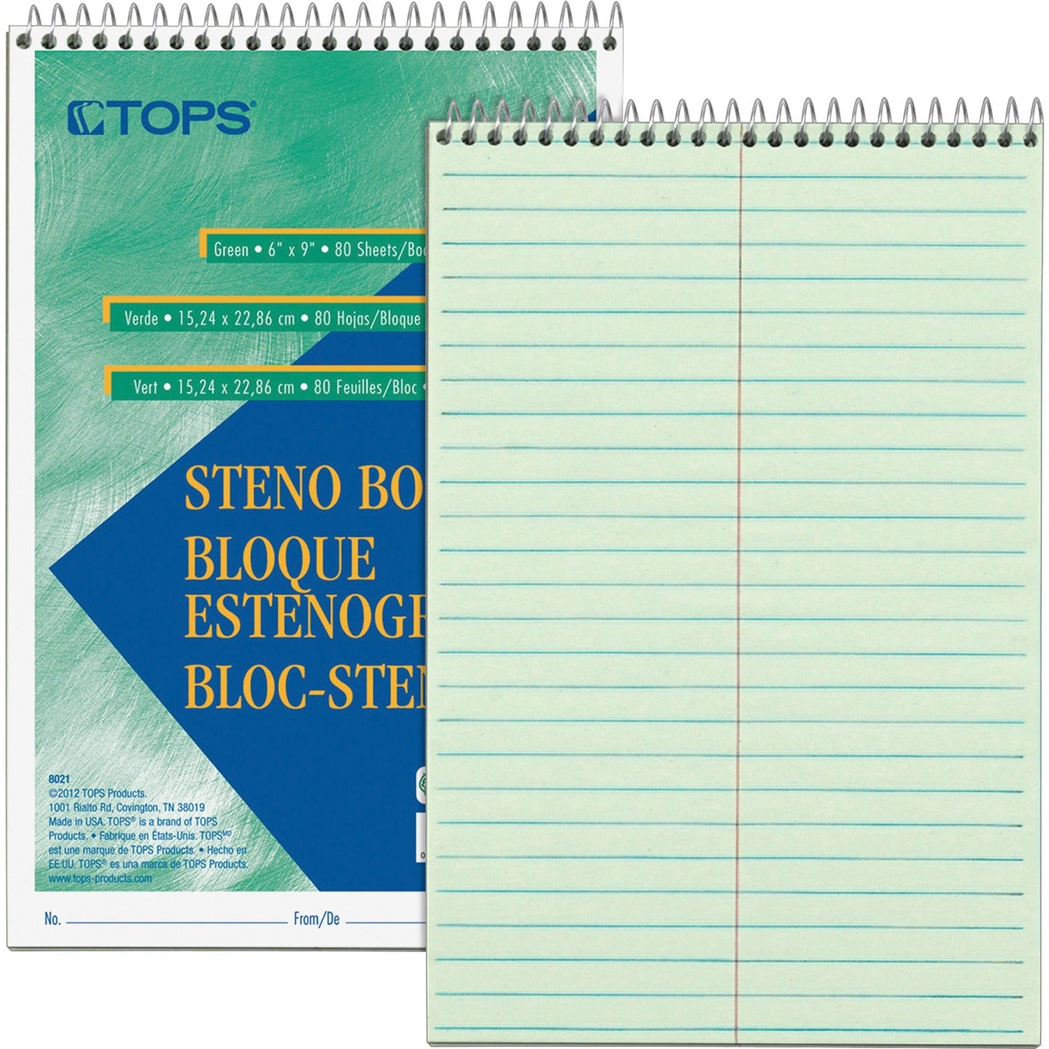 TOPS Steno Book, 1 Each