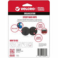 Velcro Sticky Back 5/8in Circles Black 75 ct, 50 / Pack, VEK90089