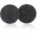 Velcro Sticky Back 5/8in Circles Black 75 ct, 50 / Pack, VEK90089