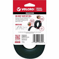 Velcro ONE-WRAP Roll 12ft x 3/4in Roll Black, 1 / Pack, VEK90340