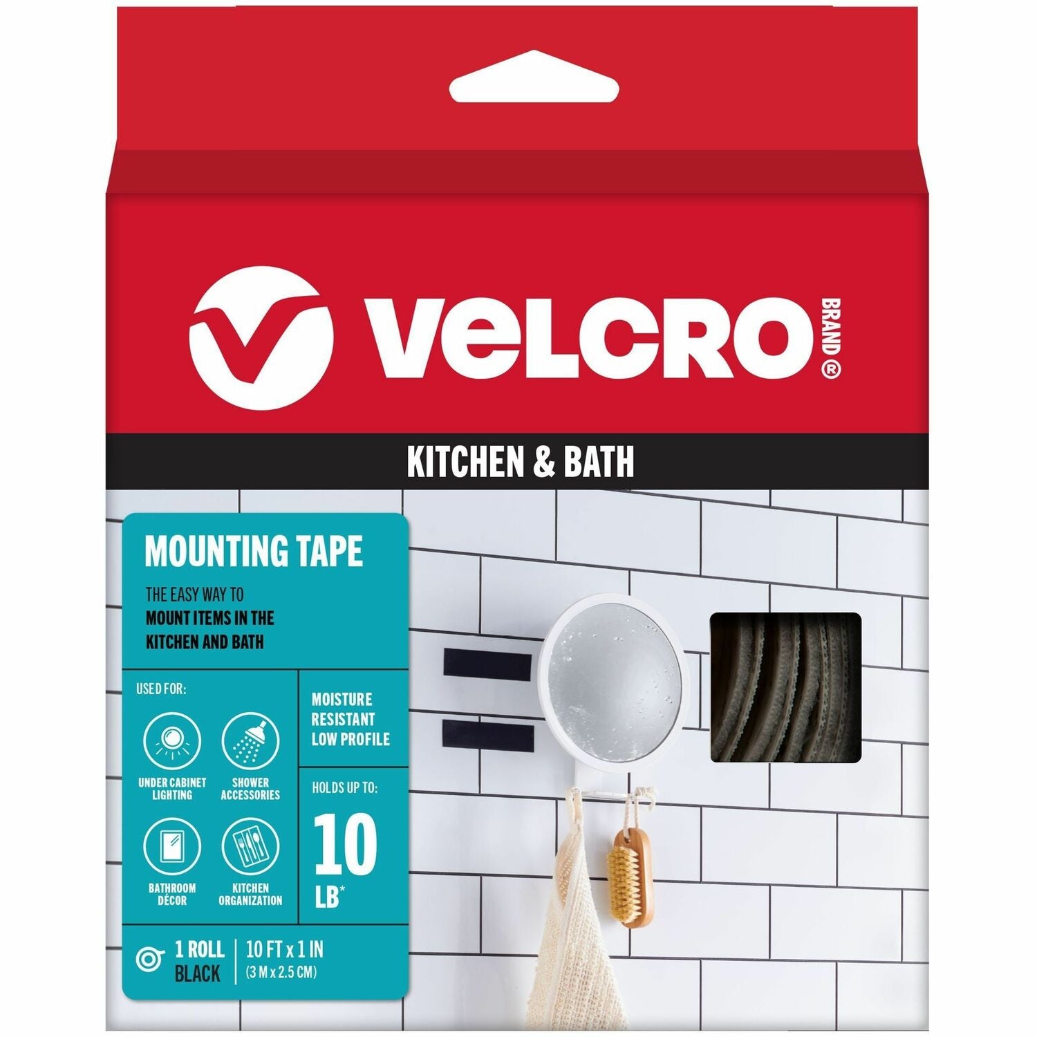 VELCRO® 91100 Heavy Duty Industrial Strength - Low Profile, 1 Roll