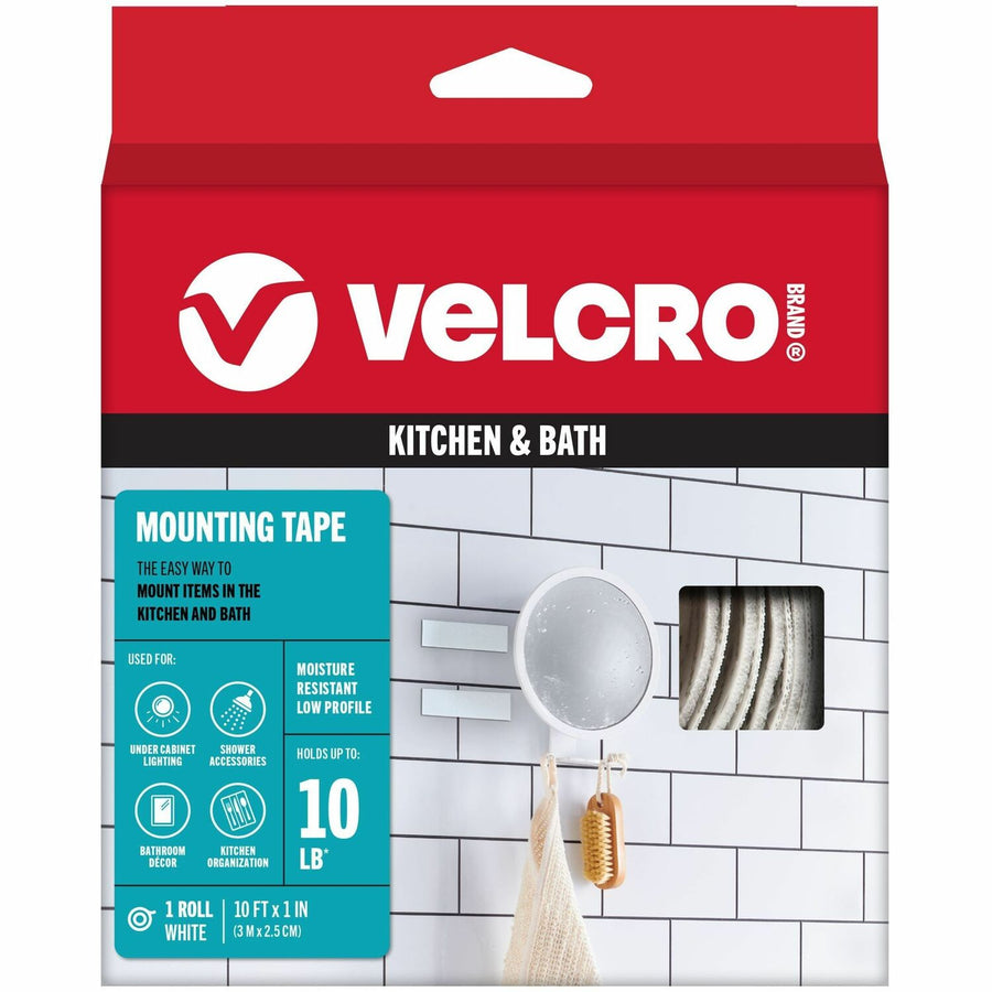 Velcro Heavy Duty Industrial Strength - Low Profile, White, 1 Roll — view 1