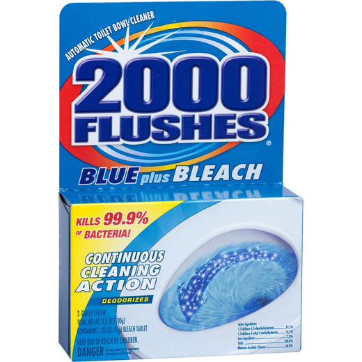 WD-40 2000 Flushes Blue/Bleach Bowl Cleaner Tablets, 1 Each