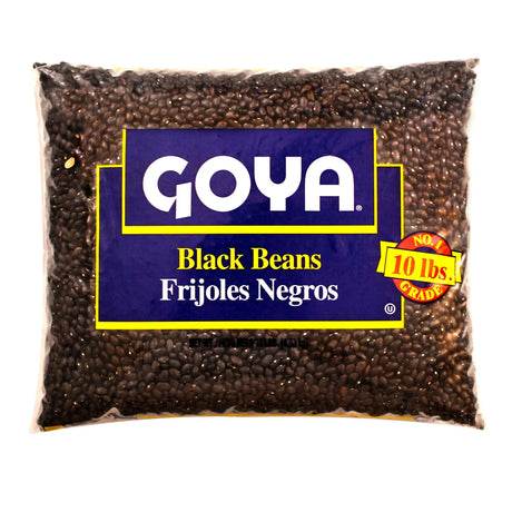 Goya Â· Black Beans (10 lb. Bag) | Premium Quality, Great Source of Plant Protein & Fiber Goya