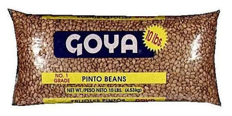 Goya Pinto Beans (10 lb. Bag) | Premium Quality Legumes for Soups, Stews & More Goya