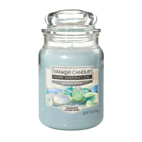 Yankee Candle Seashore Breeze Jar (19 oz) | Cool Ocean Air Home Fragrance Yankee Candle