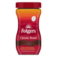 Folgers Classic Roast Instant Coffee (16 oz) | Rich, Smooth Instant Brew Folgers