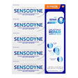 Sensodyne Repair & Protect Toothpaste (5-Pack, 3.4 oz Each) | Strengthens Enamel & Soothes Sensitivity Sensodyne