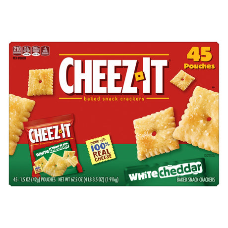 Cheez-It White Cheddar Snack Packs 45 count