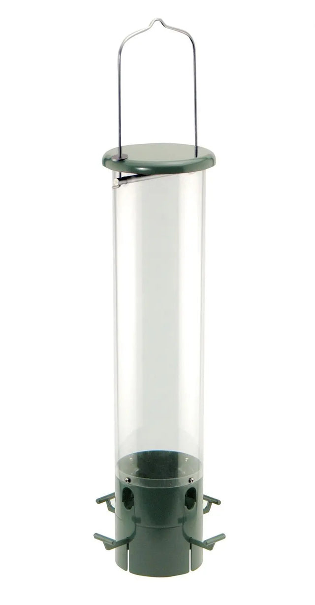 National Audubon Magnet Tube Feeder | Easy Bird Feeding & Observation National Audubon