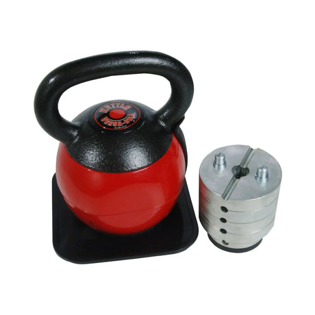 Stamina Adjustable Versa-Bell (16â€“36 lbs) | Versatile Strength Training in Red/Black Stamina