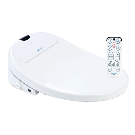 Brondell Swash 1000 Bidet Toilet Seat | Advanced Round White Model Brondell