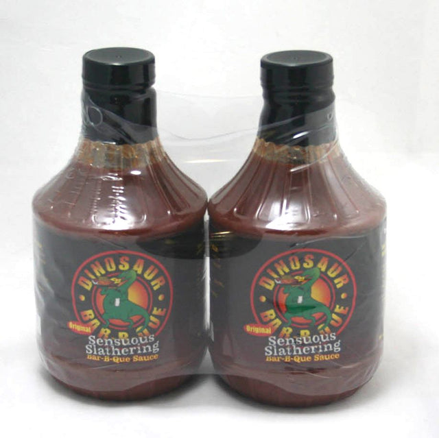 Dinosaur Bar-B-Que Original Sensuous Slathering BBQ Sauce 2-pack