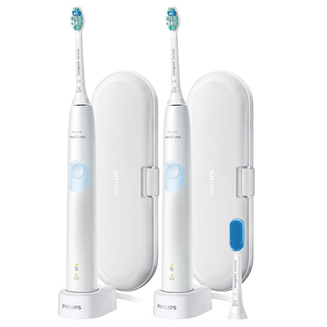 Philips Sonicare ProtectiveClean 4300 Bundle (9-Pc) | Rechargeable Toothbrush with Plaque Control Philips