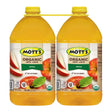 Mottâ€™s Organic Apple Juice (2-Pack, 1 Gallon Each) | Pure Apple Flavor with No Added Sugar Mott's