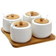 Elama Condiment Containers with Lids | Leakproof Dressing & Dip Storage Elama