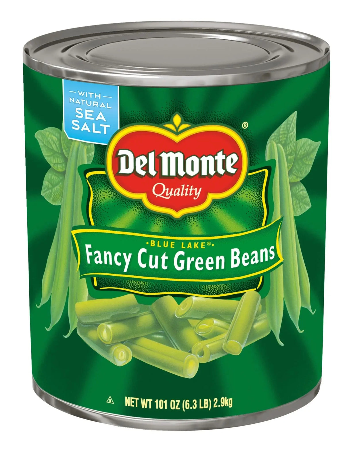 Del Monte Blue Lake Cut Green Beans (101 oz) | Premium Vegetable Bulk Pack Del Monte
